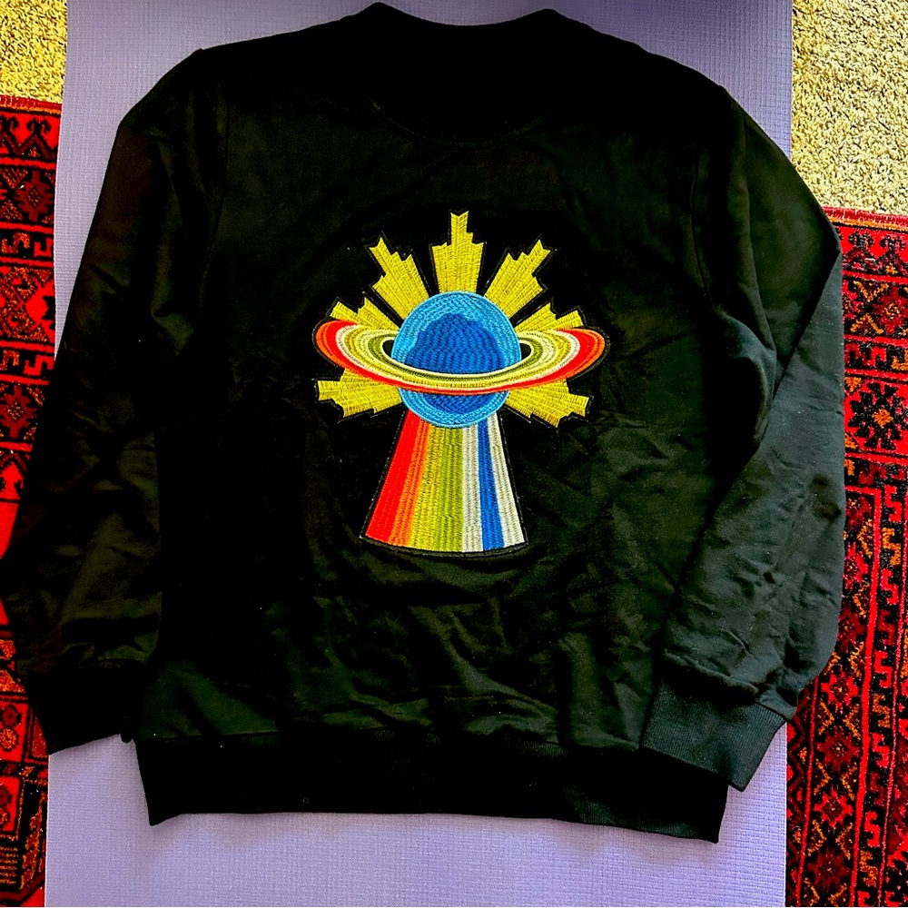 Galactic cosmo dreamy design crewneck sweatshirt